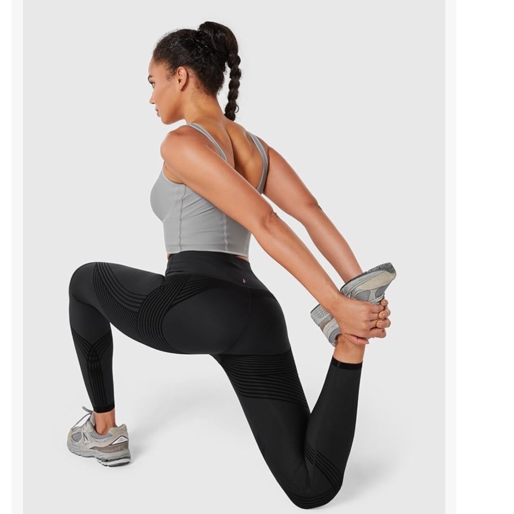 FANKA Body Sculpt Leggings (Reversible Wear)‎ Black Size Medium